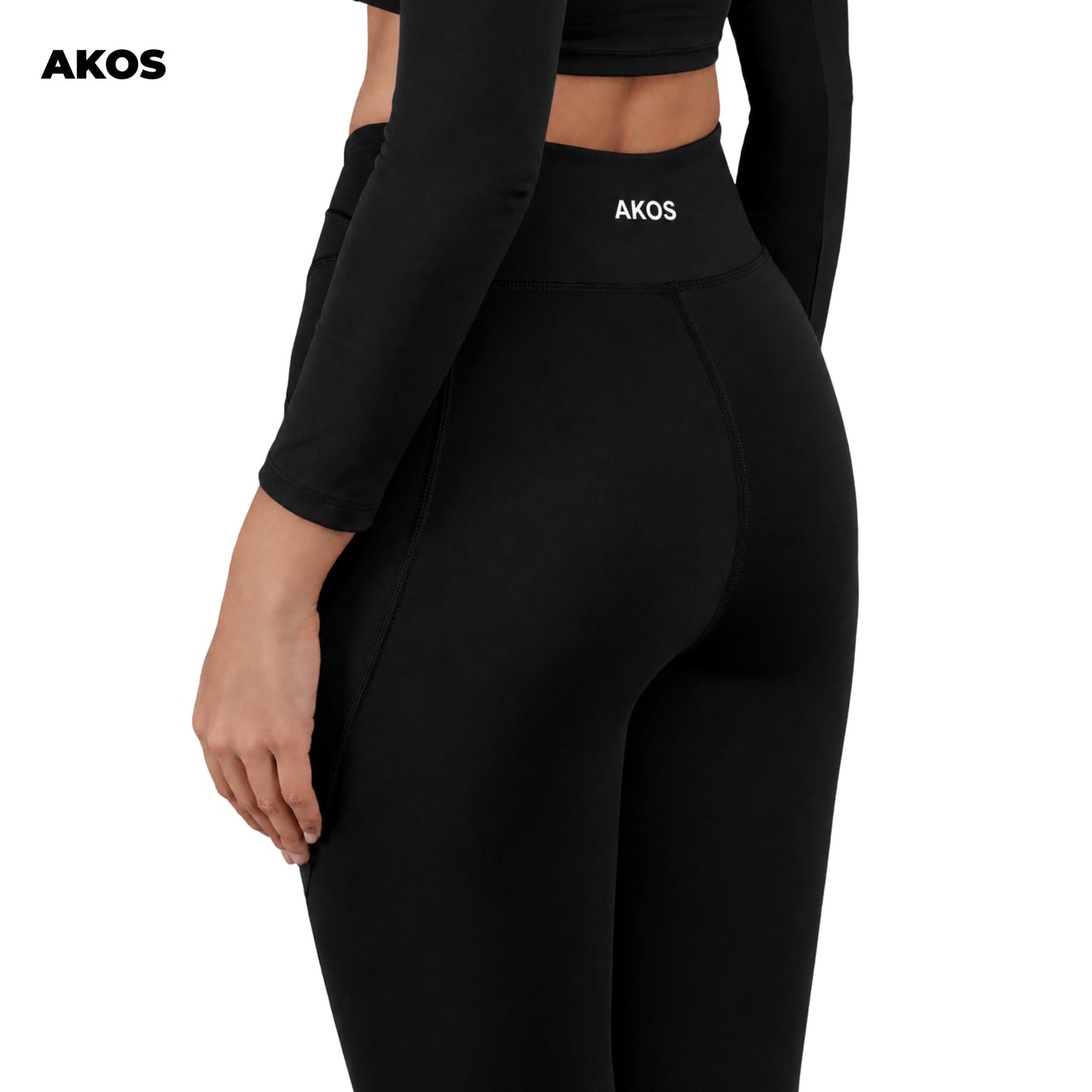 Akos Active Leggings – Black